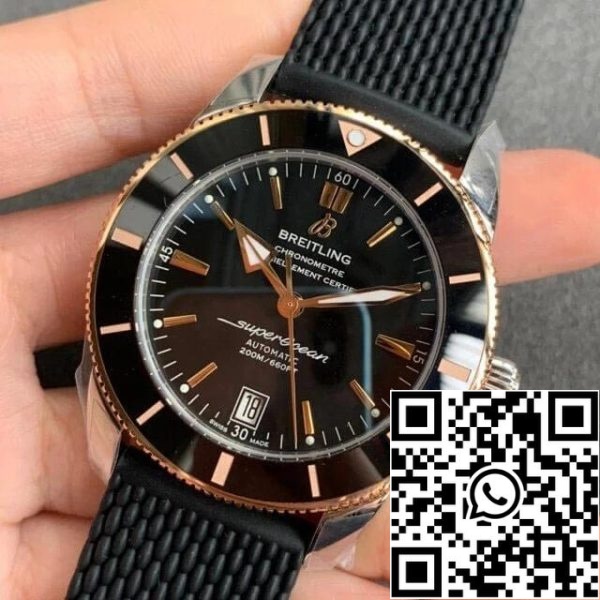 Breitling Superocean Heritage UB2010121B1S1 1 1 Best Edition GF Factory Rose Gold US Replica Orologio 5205 Breitling Superocean Heritage UB2010121B1S1 1:1 Best Edition GF Factory Rose Gold