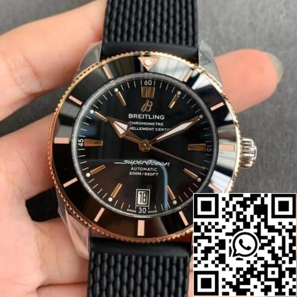 Breitling Superocean Heritage UB2010121B1S1 1 1 Best Edition GF Factory Rose Gold US Replica óra 720 Breitling Superocean Heritage UB2010121B1S1 1:1 Best Edition GF Factory Rose Gold