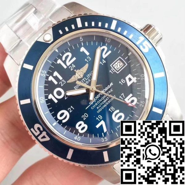 Breitling Superocean II A17392D7 BD68 GF Factory 1 1 Най-доброто издание швейцарски ETA2824 Blue Dial САЩ реплика часовник 4912 Breitling Superocean II A17392D7/BD68 GF Factory 1: 1 Най-доброто издание швейцарски ETA2824 Blue Dial