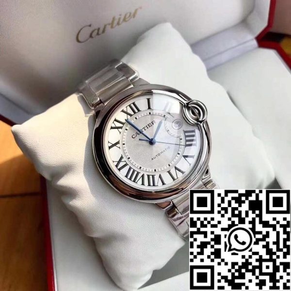 Cartier Ballon Bleu De Cartier W69012Z4 Zegarek 42mm szwajcarski oryginalny mechanizm US Replica Zegarek 5576 Cartier Ballon Bleu De Cartier W69012Z4 Zegarek 42mm szwajcarski oryginalny mechanizm