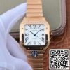 Cartier De Santos iz nerjavečega jekla primer BV Factory 1 1 Najboljša izdaja White Dial švicarski ETA9015 18K zlato bela izbira ZDA replika Watch 7679 Cartier De Santos iz nerjavečega jekla primer BV Factory 1: 1 Best Edition White Dial švicarski ETA9015 18K zlato bela izbira