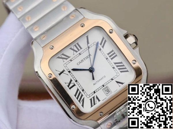 Cartier De Santos W2SA0006 2018 BV Factory 1 1 Melhor Edição Suíça ETA 9015 US Réplica Relógio 4168 Cartier De Santos W2SA0006 2018 BV Factory 1:1 Melhor Edição Suíça ETA 9015