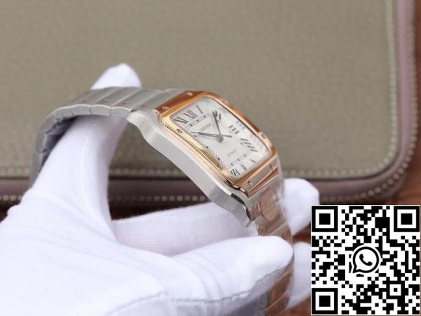 Cartier De Santos W2SA0006 2018 BV Factory 1 1 Best Edition Swiss ETA 9015 US Replica Uhr 5096 Cartier De Santos W2SA0006 2018 BV Factory 1:1 Best Edition Swiss ETA 9015