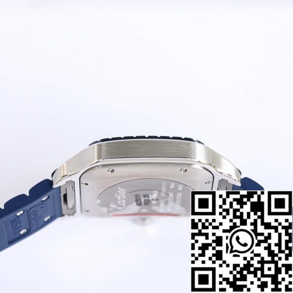 Cartier Santos 1 1 Best Edition GF Factory Rubber Strap US Replica Watch 5332 Cartier Santos 1:1 Best Edition GF Factory Rubber Strap