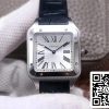 Cartier Santos Dumont WSSA0032 1 1 Najboljša izdaja F1 Factory Silver Dial švicarski ETA430 MC ZDA replika Watch 8273 Cartier Santos Dumont WSSA0032 1: 1 Najboljša izdaja F1 Factory Silver Dial švicarski ETA430 MC