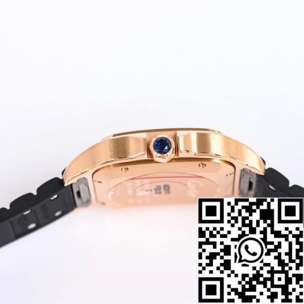 Cartier Santos WGSA0007 1 1 Najboljša izdaja GF Factory V2 Rose Gold ZDA replika Watch 4857 Cartier Santos WGSA0007 1: 1 Najboljša izdaja GF Factory V2 Rose Gold