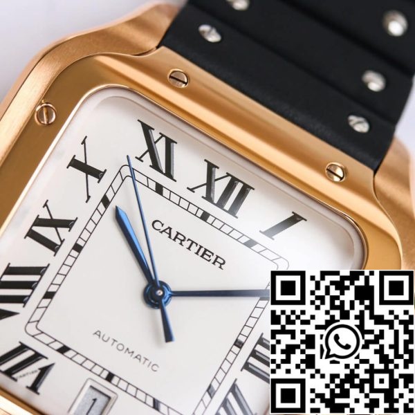 Cartier Santos WGSA0007 1 1 Лучшее издание GF фабрики V2 розовое золото США Реплика часы 7260 Cartier Santos WGSA0007 1:1 Лучшее издание GF фабрики V2 розовое золото