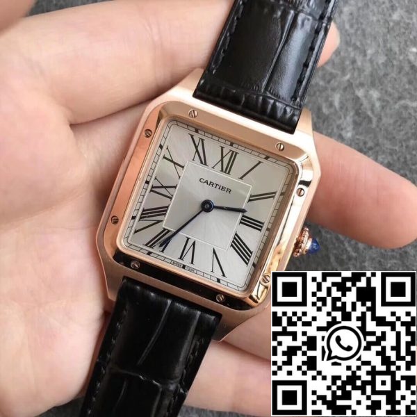 Cartier Santos WGSA0021 Heren Horloges 1 1 Best Edition Rose Gold US Replica Watch 1026 Cartier Santos WGSA0021 Heren Horloges 1:1 Best Edition Rose Gold