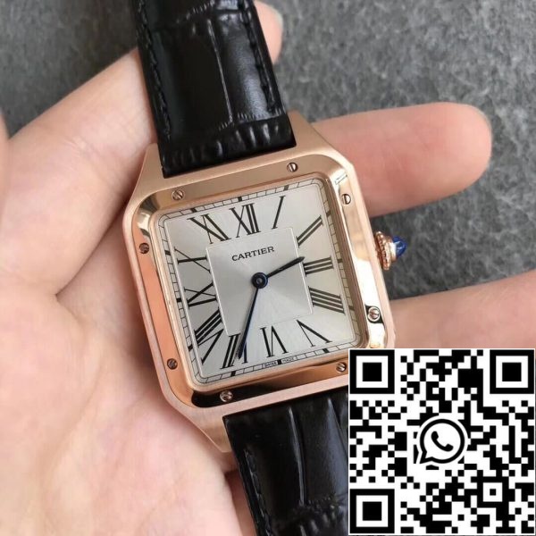 Cartier Santos WGSA0021 Мъжки часовници 1 1 Най-доброто издание розово злато САЩ реплика часовник 563 Cartier Santos WGSA0021 Мъжки часовници 1: 1 Най-доброто издание розово злато