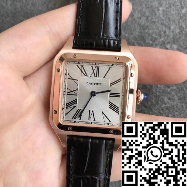 Cartier Santos WGSA0021 Heren Horloges 1 1 Best Edition Rose Gold US Replica Watch 7565 Cartier Santos WGSA0021 Heren Horloges 1:1 Best Edition Rose Gold