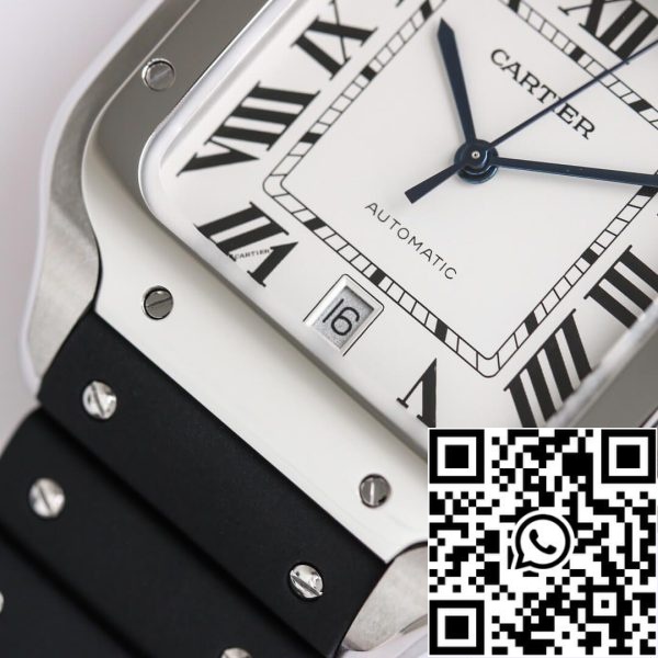 Cartier Santos WSSA0018 1 1 Best Edition GF Factory V2 Rubber Strap US Replica Watch 1115 Cartier Santos WSSA0018 1:1 Best Edition GF Factory V2 Rubber Strap