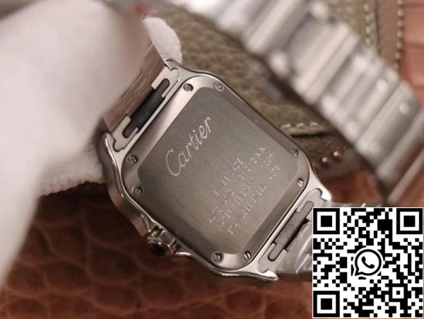 Cartier Santos WSSA0029 1 1 Най-доброто издание BV Фабрика бял циферблат швейцарски 1847MC САЩ реплика часовник 6340 Cartier Santos WSSA0029 1: 1 Най-доброто издание BV Фабрика бял циферблат швейцарски 1847MC