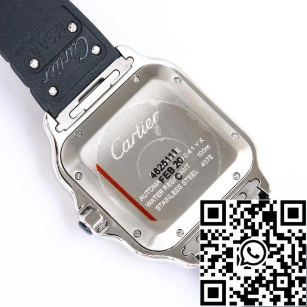 Cartier Santos WSSA0030 1 1 Najboljša izdaja GF Factory V2 gumijasti trak ZDA replika Watch 8995 Cartier Santos WSSA0030 1: 1 Najboljša izdaja GF Factory V2 gumijasti trak