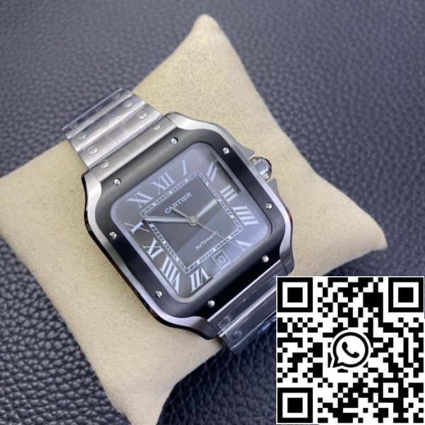 Cartier Santos WSSA0037 1 1 Best Edition BV Factory Gray Dial ΗΠΑ Replica ρολόι 9717 Cartier Santos WSSA0037 1: 1 Best Edition BV Factory Gray Dial