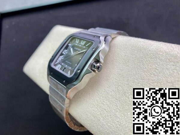 Cartier Santos WSSA0037 1 1 Najboljša izdaja GF Factory V2 sivo Dial ZDA replika Watch 1882 Cartier Santos WSSA0037 1: 1 Najboljša izdaja GF Factory V2 sivo Dial