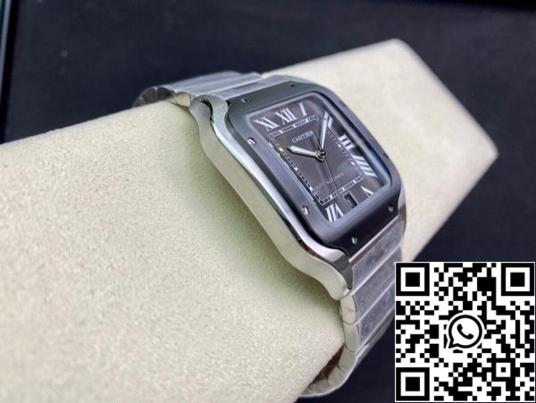 Cartier Santos WSSA0037 1 1 Najboljša izdaja GF Factory V2 sivo Dial ZDA replika Watch 2416 Cartier Santos WSSA0037 1: 1 Najboljša izdaja GF Factory V2 sivo Dial