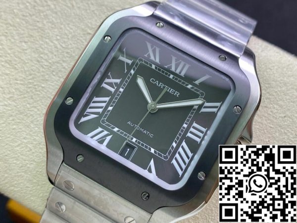 Cartier Santos WSSA0037 1 1 Best Edition GF Factory V2 Gray Dial ΗΠΑ Replica ρολόι 5480 Cartier Santos WSSA0037 1: 1 Best Edition GF Factory V2 Gray Dial