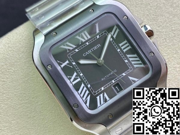 Cartier Santos WSSA0037 1 1 Najboljša izdaja GF Factory V2 sivo Dial ZDA replika Watch 8576 Cartier Santos WSSA0037 1: 1 Best Edition GF Factory V2 sivo Dial