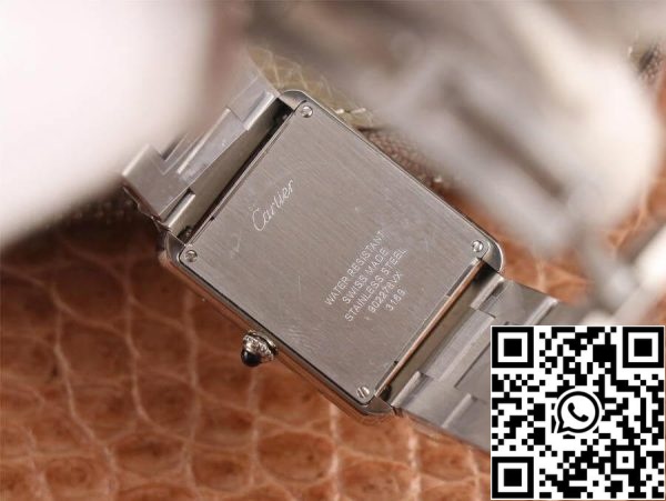 Cartier Tank 1 1 Melhor Edição K11 Fábrica Aço Inoxidável Diamante EUA Réplica Relógio 7096 Cartier Tank 1:1 Melhor Edição K11 Fábrica Aço Inoxidável Diamante