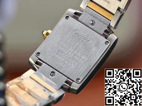 Cartier Tank Francaise női két tónusú W51007Q4 1 1 legjobb kiadás svájci kvarc US Replica Watch 485 Cartier Tank Francaise női két tónusú W51007Q4 1:1 legjobb kiadás svájci kvarc