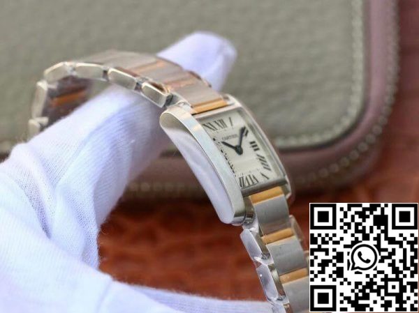 Cartier Tank Francaise Ladies dva tona W51007Q4 1 1 najboljša izdaja švicarski Quartz ZDA replika Watch 544 Cartier Tank Francaise Ladies dva tona W51007Q4 1: 1 najboljša izdaja švicarski Quartz