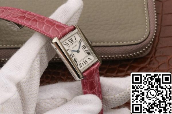 Cartier Tank Ladies 1:1 Best Edition K11 Factory Stainless Steel US Replica Watch 2819 Cartier Tank Ladies 1:1 Best Edition K11 Factory Stainless Steel