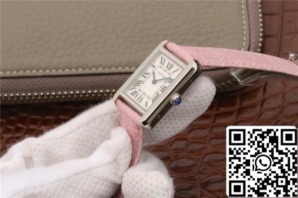 Cartier Tank Ladies 1 1 Best Edition K11 Завод Белый Циферблат США Реплика Смотреть 1675 Cartier Tank Ladies 1:1 Best Edition K11 Завод Белый Циферблат