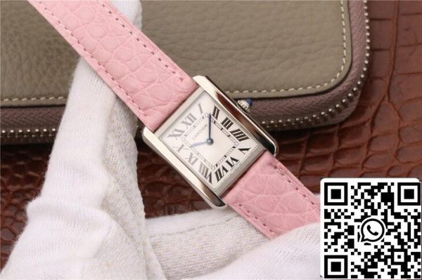 Cartier Tank Ladies 1 1 Best Edition K11 Factory White Dial US Replica Watch 6037 Cartier Tank Ladies 1:1 Best Edition K11 Factory White Dial