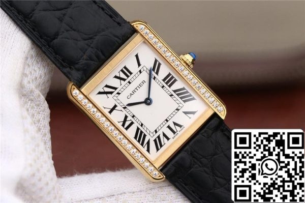 Cartier Tank κυρίες 1 1 Best Edition K11 εργοστάσιο κίτρινο χρυσό διαμάντι ΗΠΑ Replica ρολόι 3310 Cartier Tank κυρίες 1: 1 Best Edition K11 εργοστάσιο κίτρινο χρυσό διαμάντι