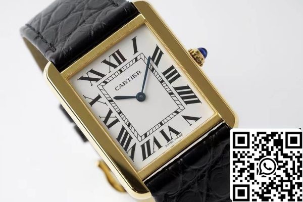 Cartier Tank Quartz W5200004 1 1 Best Edition AF Factory White Dial Yhdysvaltain Replica katsella 2347 Cartier Tank Quartz W5200004 1: 1 Best Edition AF Factory White Dial