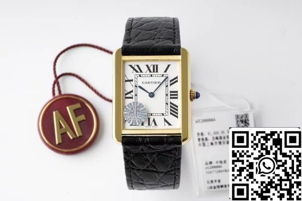 Cartier Tank Quartz W5200004 1 1 Mejor Edición AF Factory Esfera Blanca US Reloj Replica 8441 Cartier Tank Quartz W5200004 1 1 Mejor Edición AF Factory Esfera Blanca