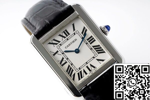 Cartier Tank Quartz WSTA0030 1 1 Best Edition AF Factory White Dial US Replica Watch 3112 Cartier Tank Quartz WSTA0030 1:1 Best Edition AF Factory White Dial