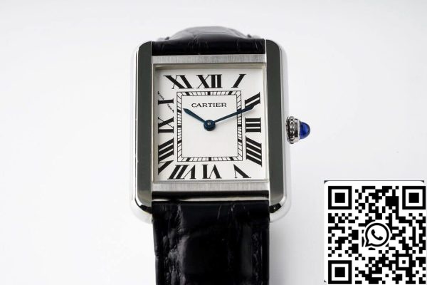 Cartier Tank Quartz WSTA0030 1 1 Best Edition AF Factory White Dial Yhdysvaltain Replica katsella 4621 Cartier Tank Quartz WSTA0030 1: 1 Best Edition AF Factory White Dial