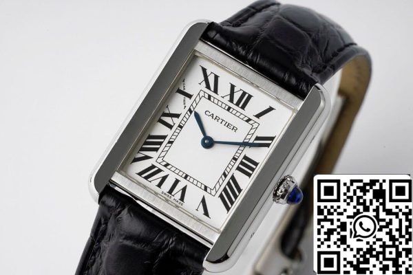 Cartier Tank Quartz WSTA0030 1 1 Najboljša izdaja AF Factory bela izbira ZDA replika Watch 5868 Cartier Tank Quartz WSTA0030 1: 1 Najboljša izdaja AF Factory bela izbira