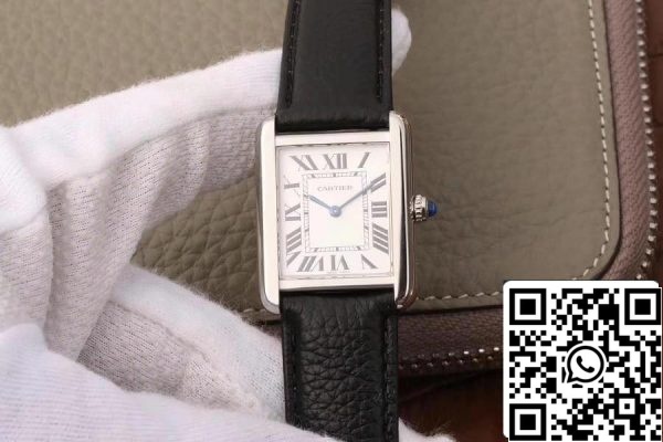 Cartier Tank Solo W5200005 JF Factory 1 1 Legjobb kiadás svájci Ronda Quartz US Replica Watch 9673 Cartier Tank Solo W5200005 JF Factory 1:1 Legjobb kiadás svájci Ronda Quartz