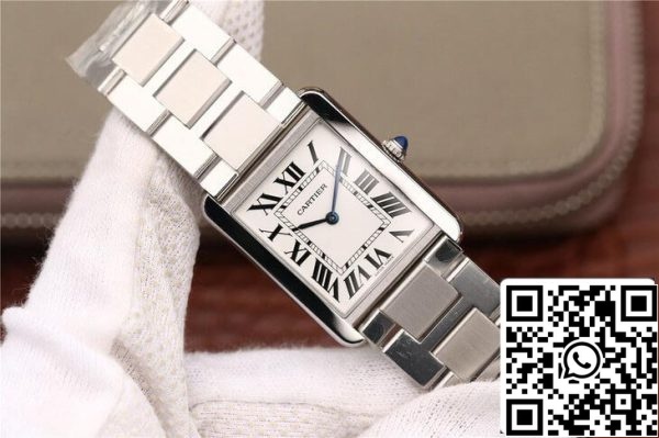 Cartier Tank W5200013 1 1 Най-доброто издание K11 Фабрика от неръждаема стомана САЩ реплика часовник 6512 Cartier Tank W5200013 1: 1 Най-доброто издание K11 Фабрика от неръждаема стомана