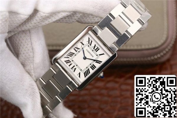 Cartier Tank W5200013 1 1 Best Edition K11 Factory in acciaio inox Replica Orologio 7158 Cartier Tank W5200013 1:1 Best Edition K11 Factory in acciaio inox