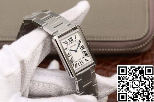 Cartier Tank W5200013 1 1 Best Edition K11 Factory Edelstahl US Replica Uhr 7605 Cartier Tank W5200013 1:1 Best Edition K11 Factory Edelstahl