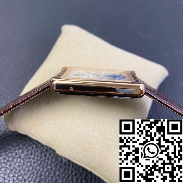 Cartier Tank W5200026 1 1 Best Edition AF Factory Rose Gold Case US Replica Watch 6237 Cartier Tank W5200026 1:1 Best Edition AF Factory Rose Gold Case