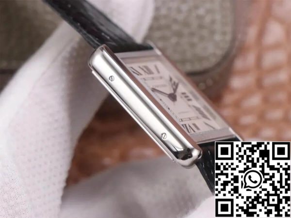 Cartier Tank WSTA0029 1 1 Best Edition V9 Factory White Dial Yhdysvaltain Replica katsella 3901 Cartier Tank WSTA0029 1: 1 Best Edition V9 Factory White Dial