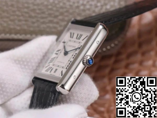 Cartier Tank WSTA0029 1 1 Best Edition V9 Factory White Dial US Replica Orologio 431 Cartier Tank WSTA0029 1:1 Best Edition V9 Factory White Dial