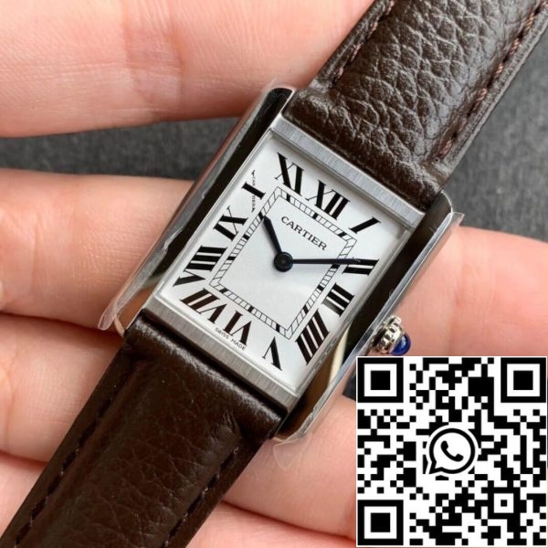 Cartier Tank WSTA0030 1 1 Лучшее издание K11 Завод Белый Циферблат США Реплика Смотреть 1121 Cartier Tank WSTA0030 1:1 Лучшее издание K11 Завод Белый Циферблат