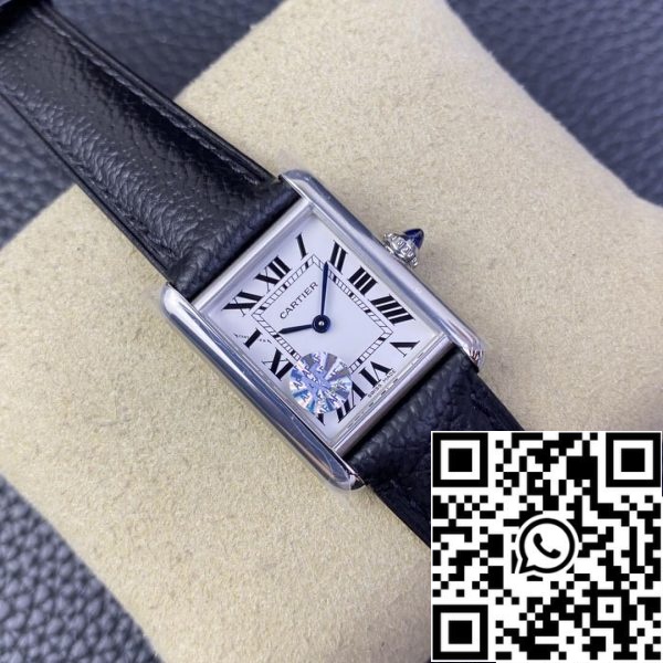 Cartier Tank WSTA0042 1 1 1 Najboljša izdaja AF Factory usnjeni trak ZDA replika Watch 4383 Cartier Tank WSTA0042 1: 1 Najboljša izdaja AF Factory usnjeni trak