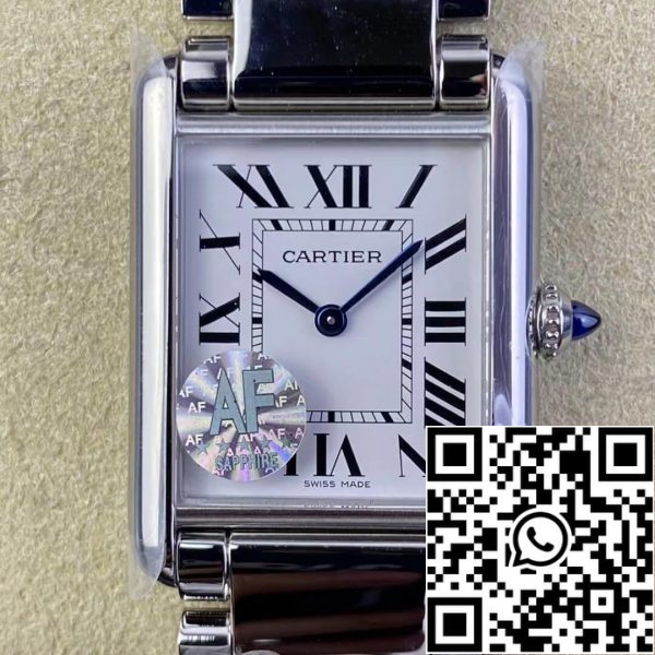 Cartier Tank WSTA0052 1 1 Mejor Edición AF Factory Caja de acero inoxidable EE.UU. Réplica de reloj 6324 Cartier Tank WSTA0052 1 1 Mejor Edición AF Factory Caja de acero inoxidable