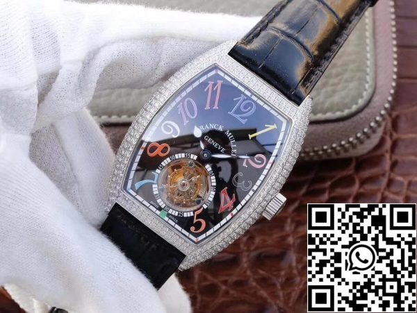 Franck Muller Crazy Color Dreams Tourbillon 8880 1 1 Best Edition Sveitsin Tourbillon US Replica Watch 2134 Franck Muller Crazy Color Dreams Tourbillon 8880 1:1 Best Edition Sveitsin Tourbillon