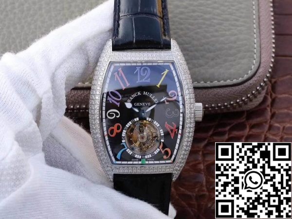 Franck Muller Crazy Color Dreams Tourbillon 8880 1 1 Best Edition Swiss Tourbillon Replica Orologio 5861 Franck Muller Crazy Color Dreams Tourbillon 8880 1:1 Best Edition Swiss Tourbillon