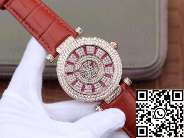 Franck Muller DM Rose Gold Double Mystery Diamond Ruby DM42D2RCD GS Factory 1 1 Best Edition Swiss FM 800 US Replica Watch 7457 Franck Muller DM Rose Gold Double Mystery Diamond Ruby DM42D2RCD GS Factory 1:1 Best Edition Swiss FM.800