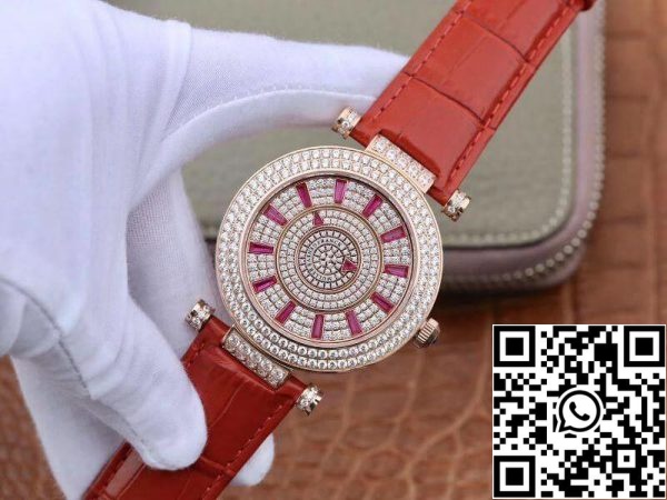 Franck Muller DM Rose Gold Double Mystery Diamond Ruby DM42D2RCD GS Factory 1 1 Best Edition Swiss FM 800 US Replica ρολόι 8326 Franck Muller DM Rose Gold Double Mystery Diamond Ruby DM42D2RCD GS Factory 1:1 Best Edition Swiss FM.800