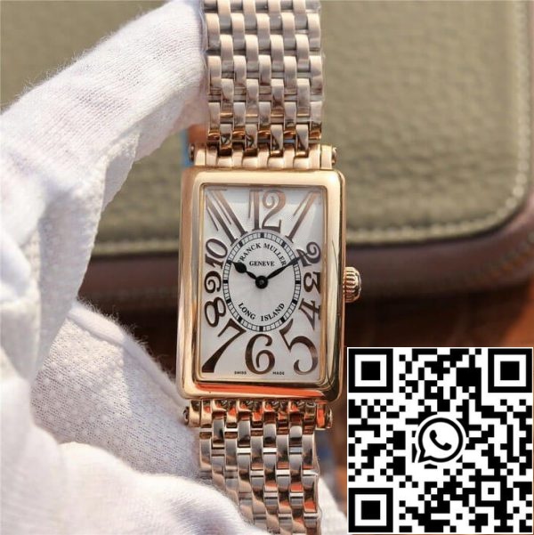 Franck Muller LONG ISLAND 952 Senhoras 1 1 Melhor Edição ABF Fábrica Ouro Rosa EUA Réplica Relógio 3431 Franck Muller LONG ISLAND 952 Senhoras 1:1 Melhor Edição ABF Fábrica Ouro Rosa