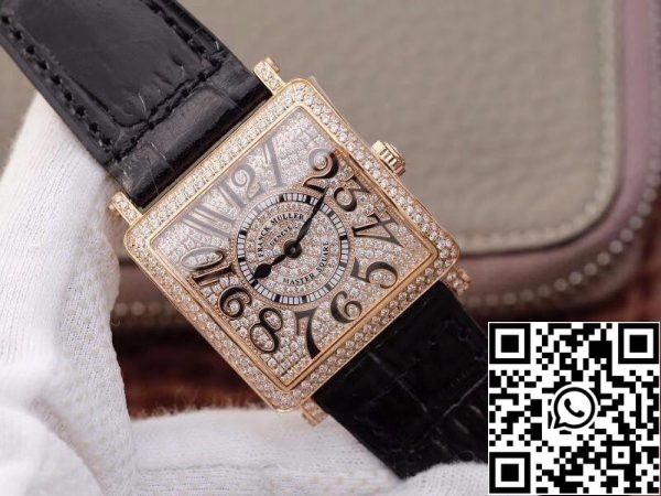 Franck Muller Master Square Ladies 6002 M QZ D GF Factory 1 1 Лучшее издание Швейцарский кварц США Реплика Смотреть 729 Franck Muller Master Square Ladies 6002 M QZ D GF Factory 1:1 Лучшее издание Швейцарский кварц